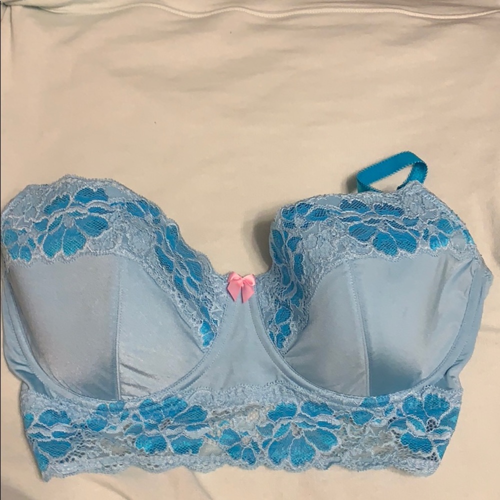 36DD blue lace bra from adore me